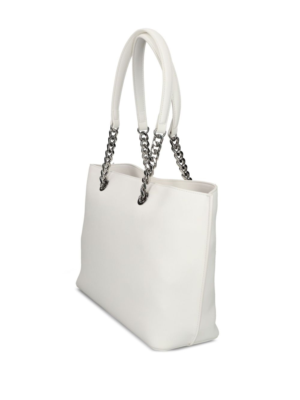 logo-lettering shoulder bag - 4