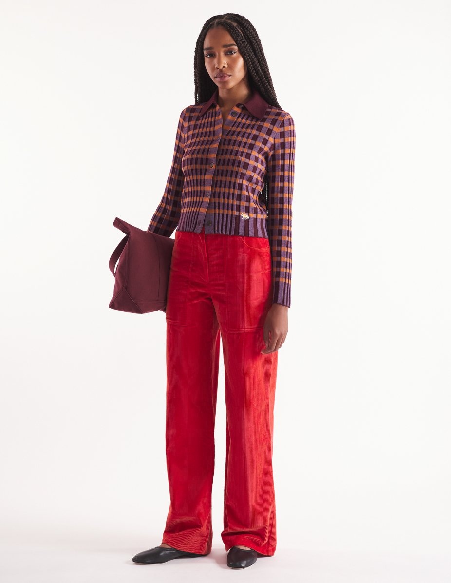 PATCH POCKETS PANTS - 2