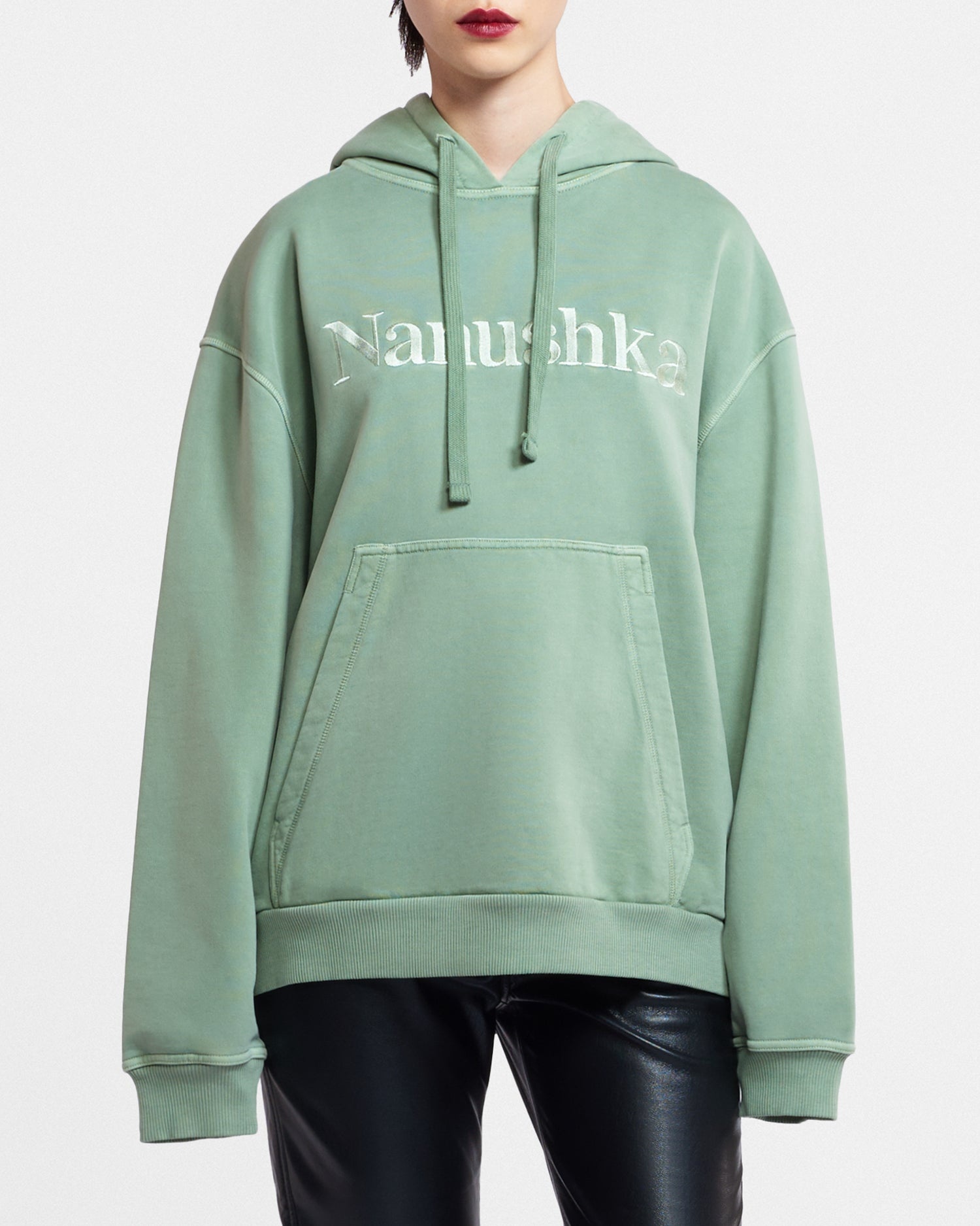 Organically Grown Cotton-Fleece Hoodie - 3