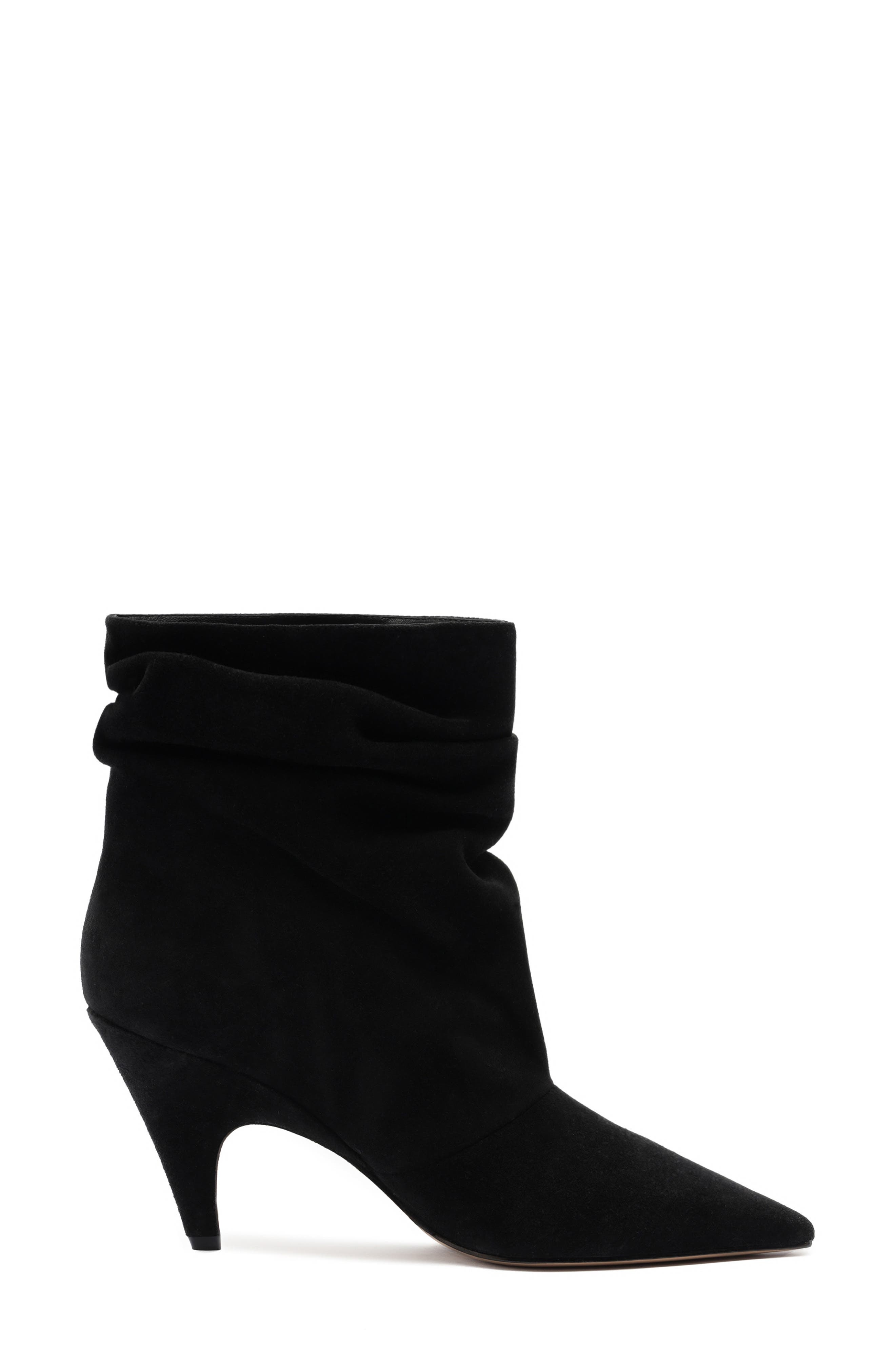 Alexandre Birman Tati Pointed Toe Slouch Bootie in Black at Nordstrom - 3
