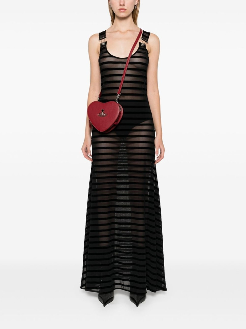 Jean Paul Gaultier flocked maxi dress outlook