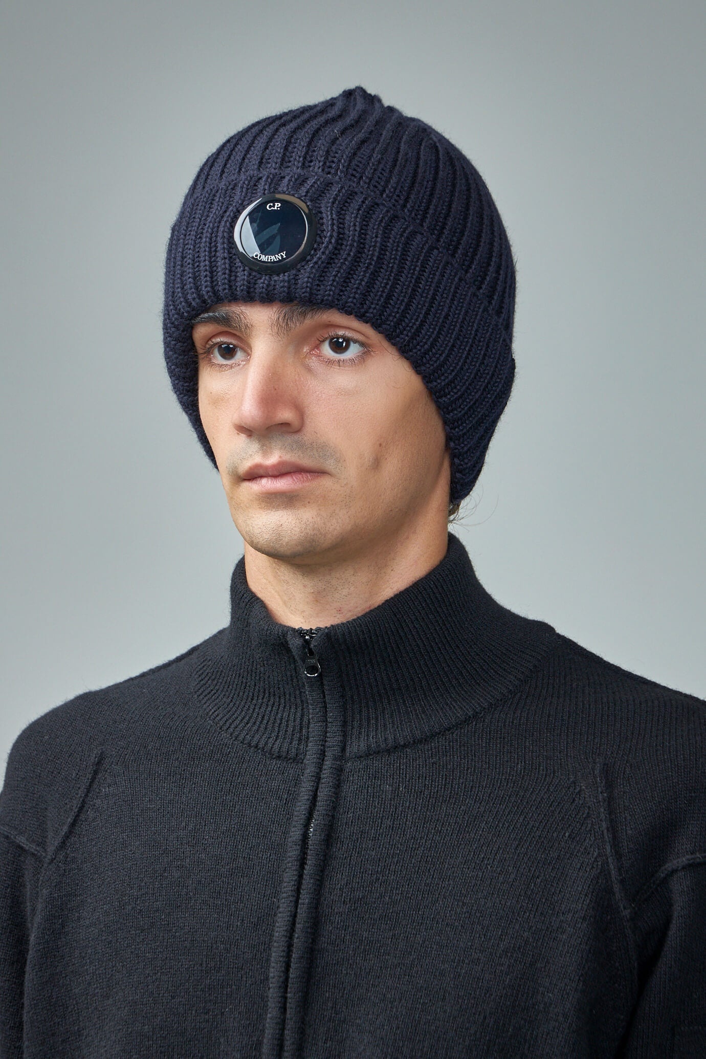 Extra Fine Merino Wool Lens Beanie - 2