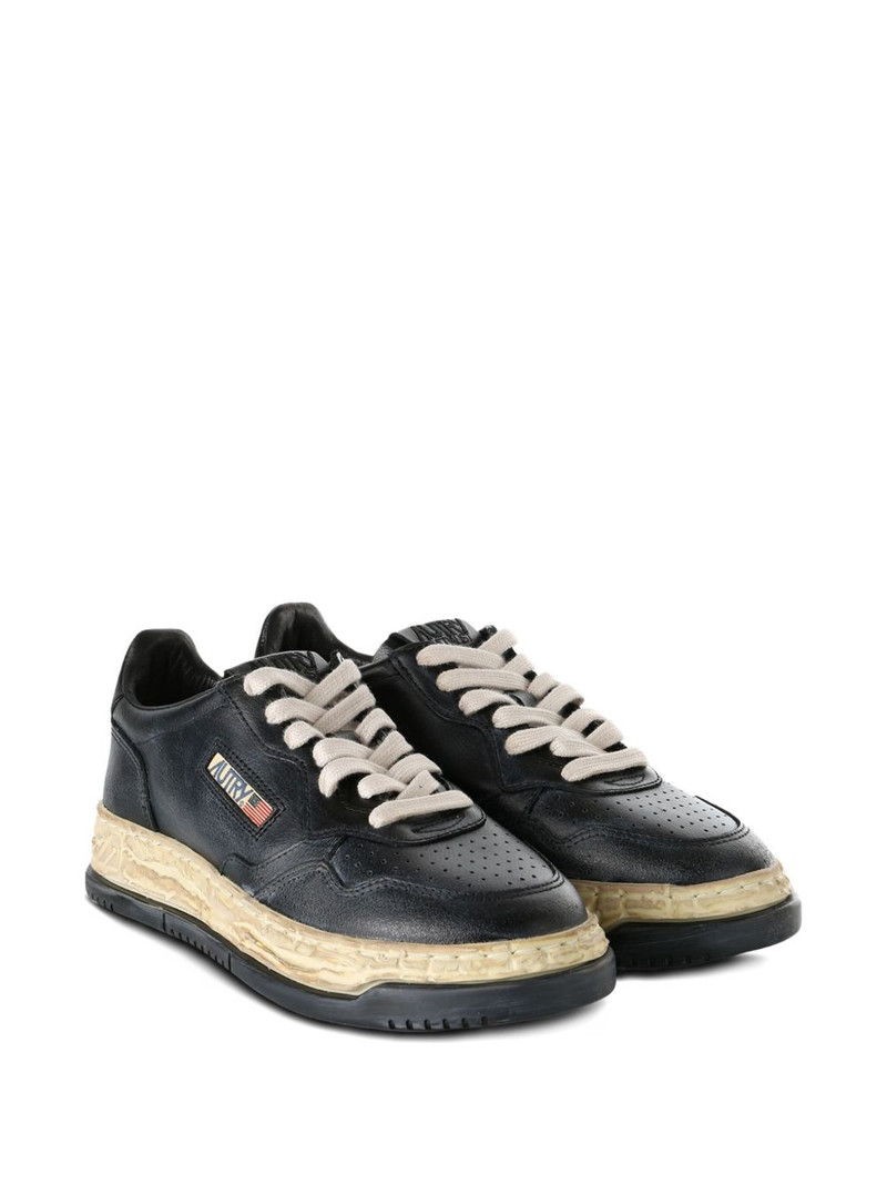 Maison MIHARAYASUHIRO x Autry leather sneakers outlook