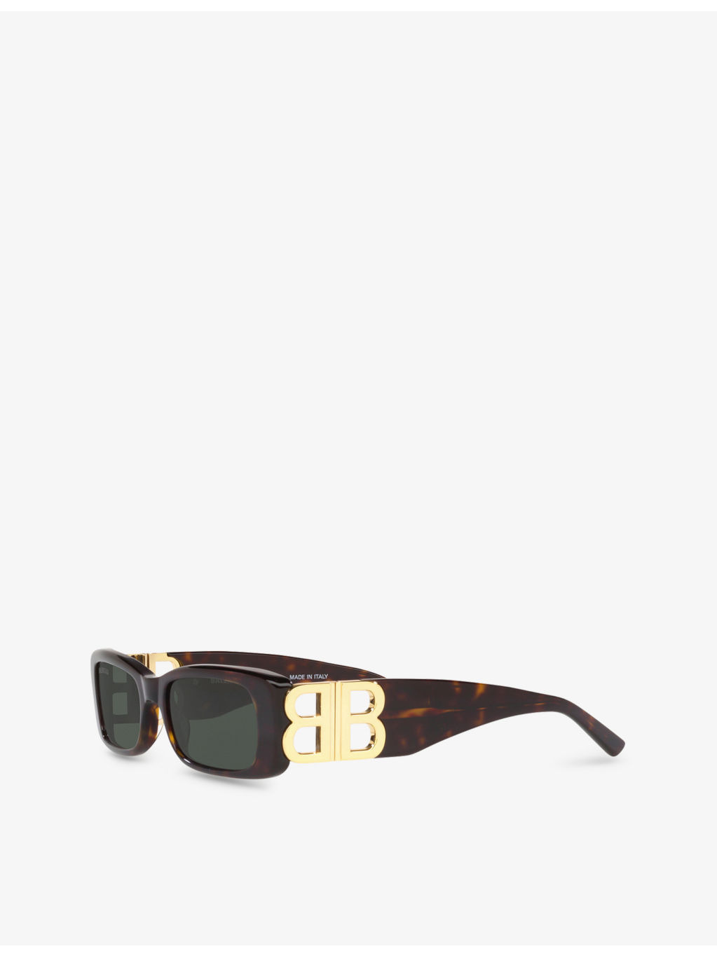 BB0096S tortoiseshell square-frame acetate sunglasses - 4