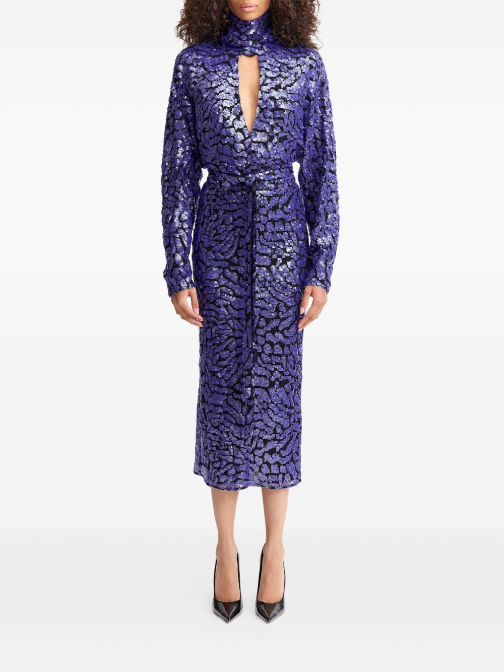 Epole sequinned midi dress - 2