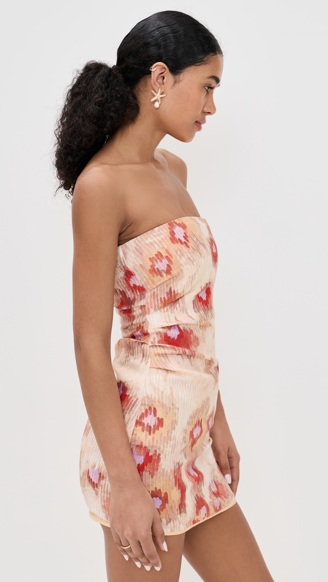 Fiorella Strapless Mini Dress - 3