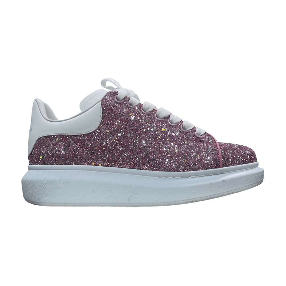 Alexander McQueen Wmns Oversized Sneaker 'Reflective Rose Glitter' - 1