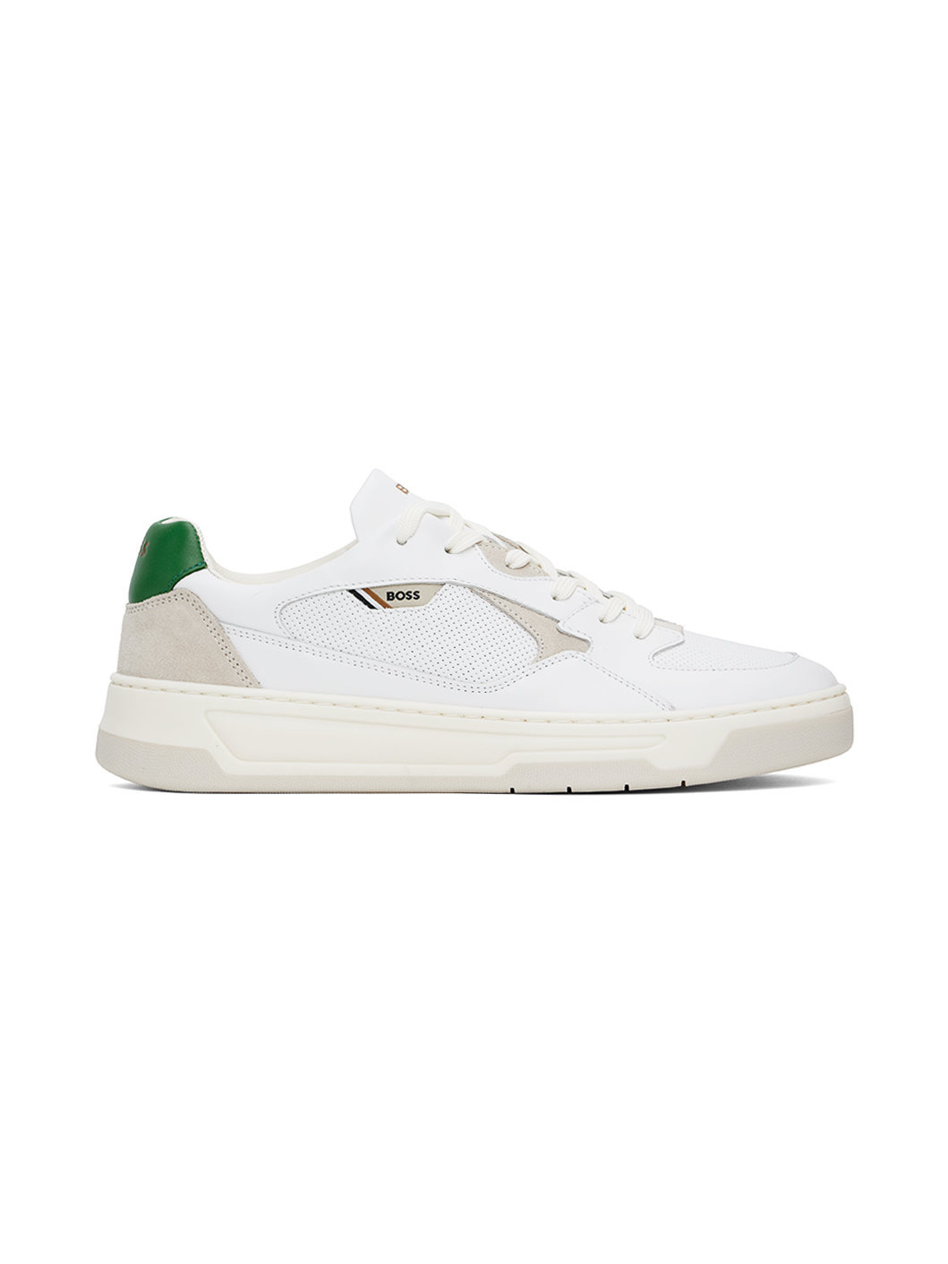 White Aiden Sneakers - 1