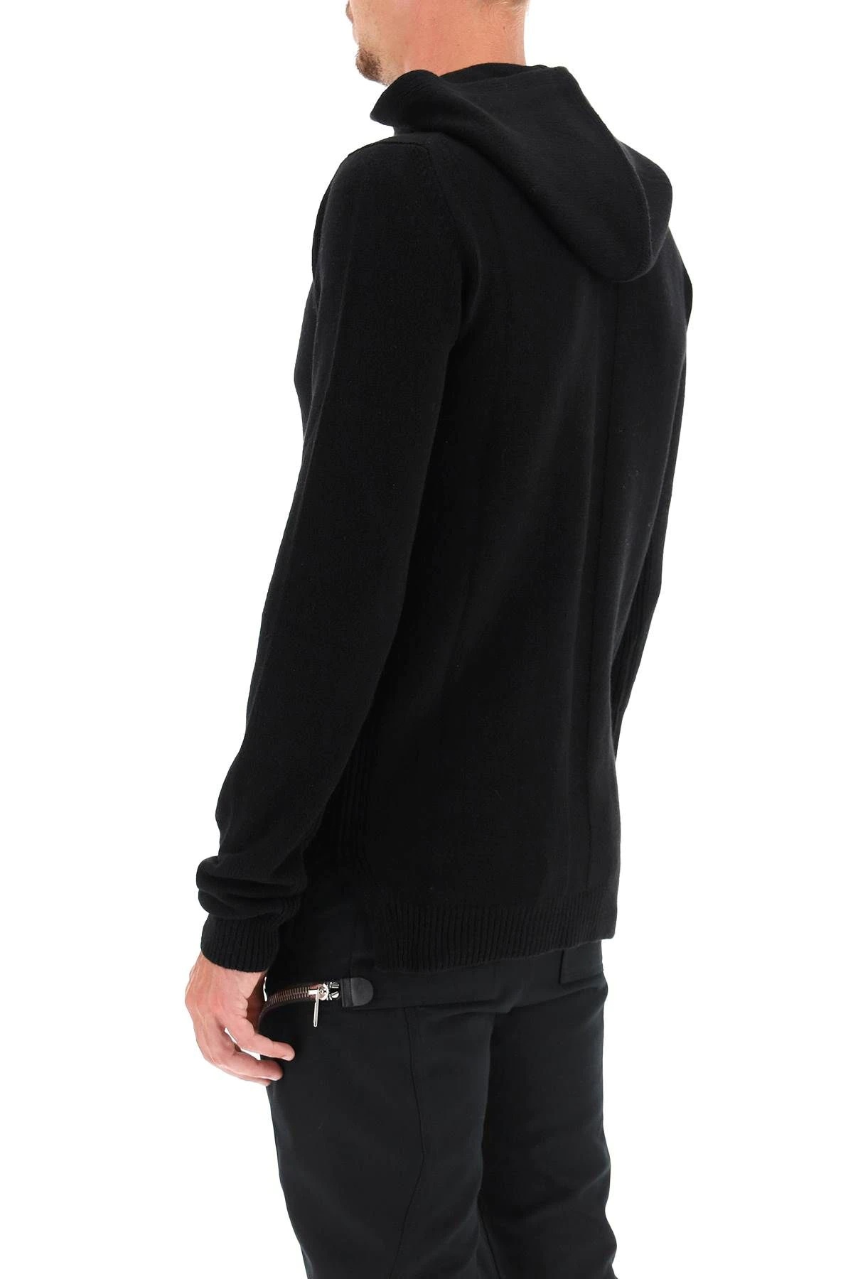 CASHMERE HOODED SWEATER - 4