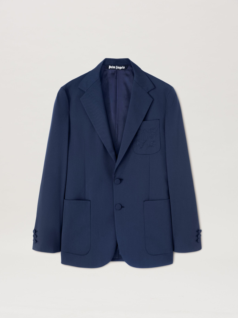 Monogram Pocket Blazer 1