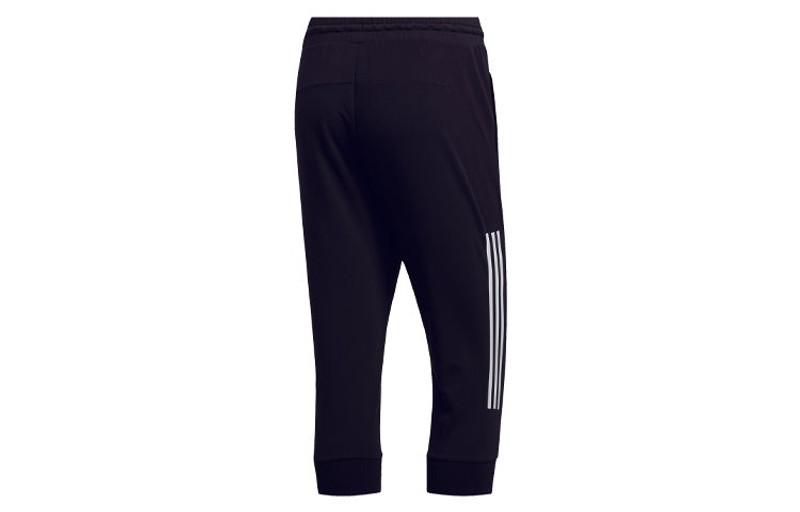 adidas adidas M PNT 34 DK 3S Sports Cropped Pants Black FT2840 outlook