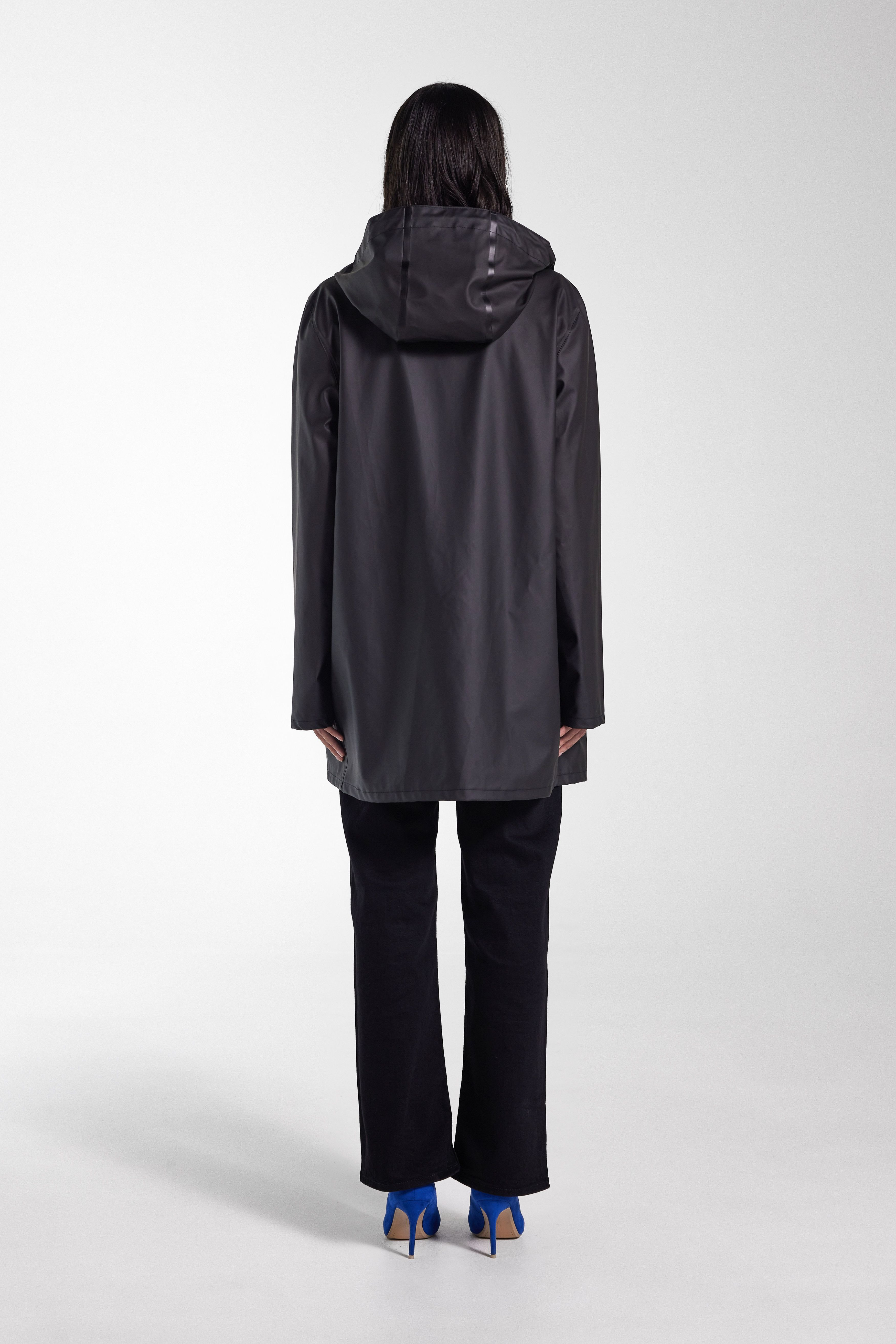 Stockholm Lightweight Raincoat Black - 4