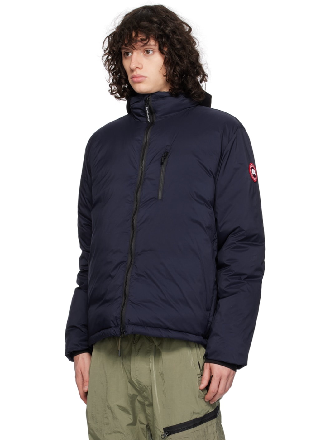 Navy Lodge Down Jacket - 4