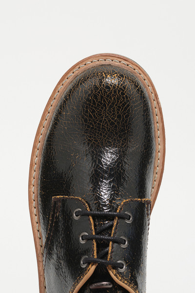 Our Legacy Trampler Shoe Fractured Black Leather outlook