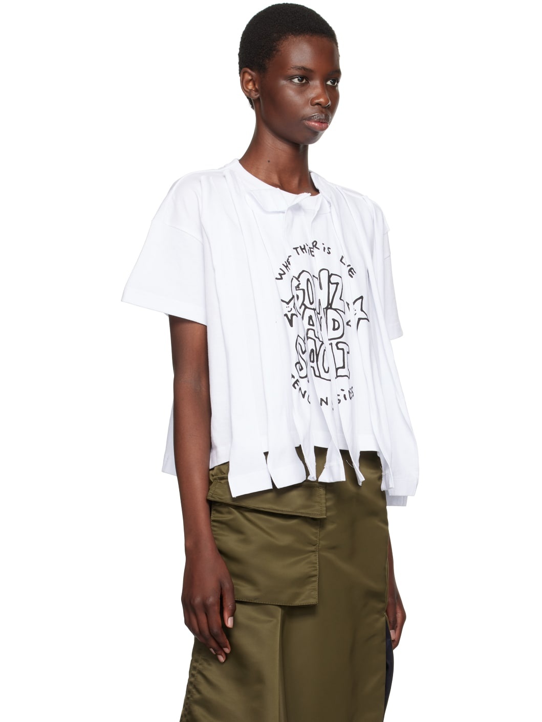White Gonz Edition Print T-shirt - 2