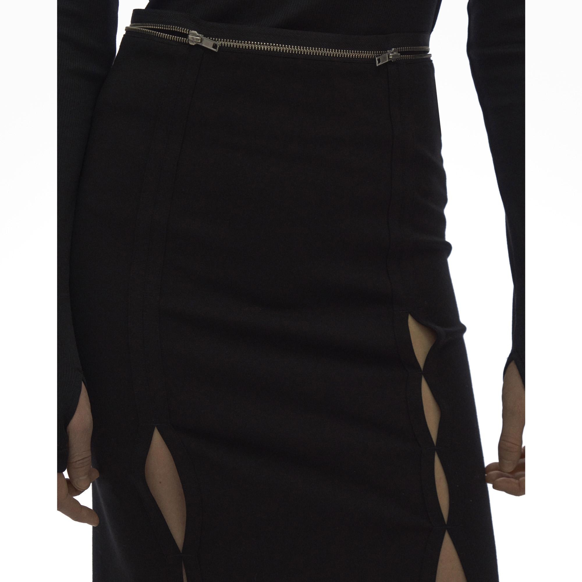 SLIP PENCIL SKIRT - 7