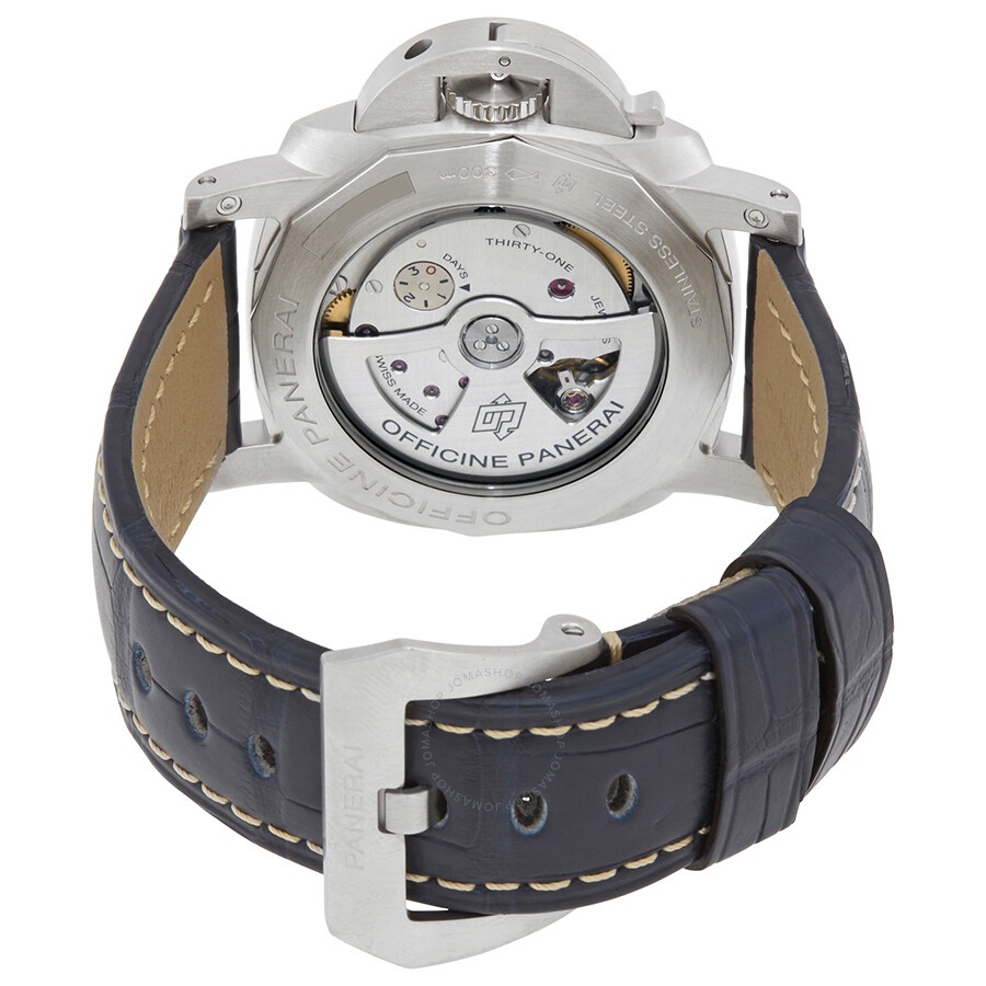 Panerai Luminor 1950 GMT Automatic Blue Dial Men's Watch PAM01033 - 3