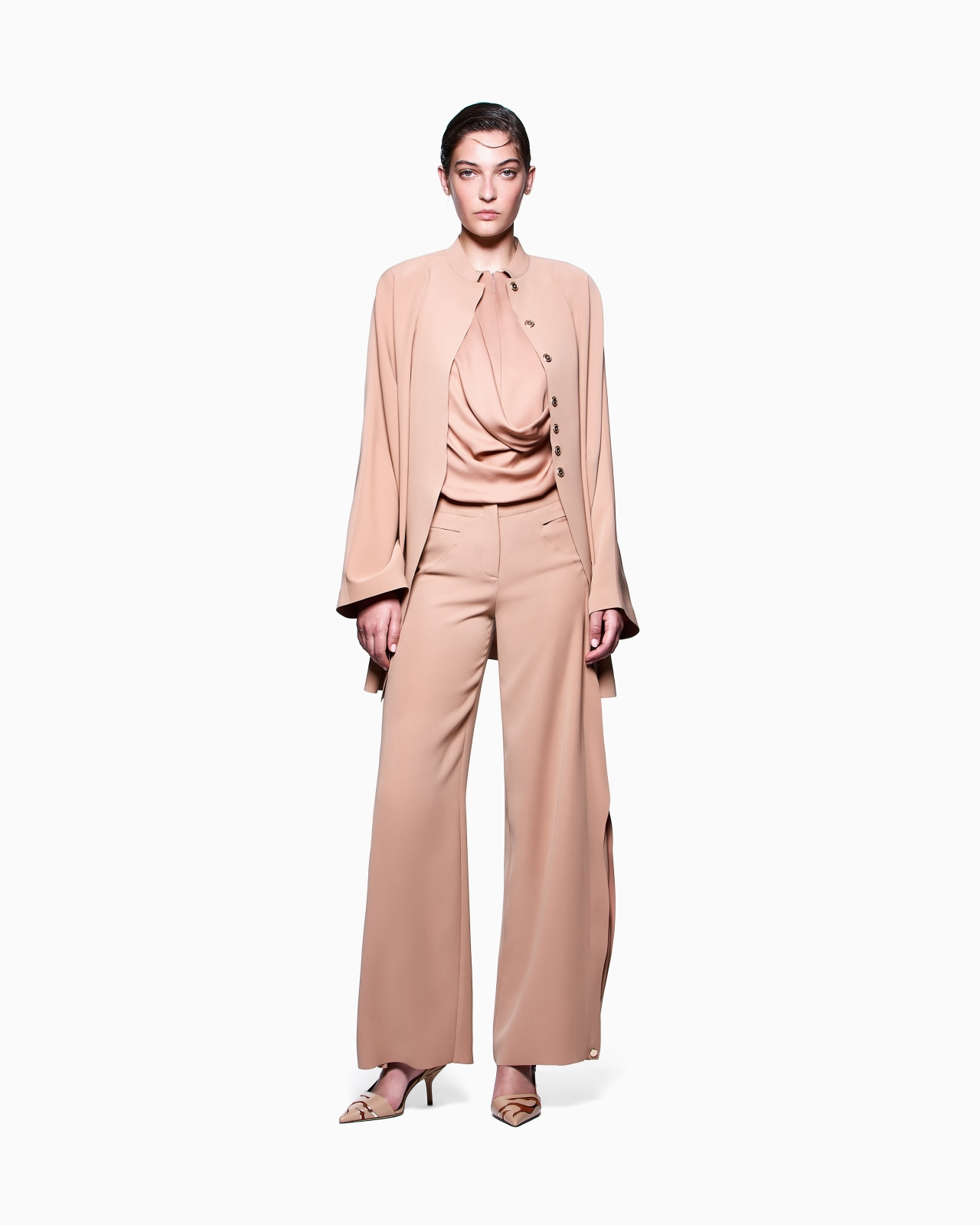 TOP IN SILK DOUBLE GEORGETTE - 2