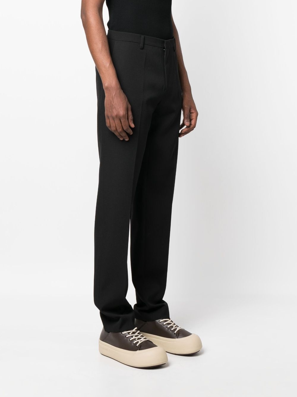 straight-leg tailored trousers - 3