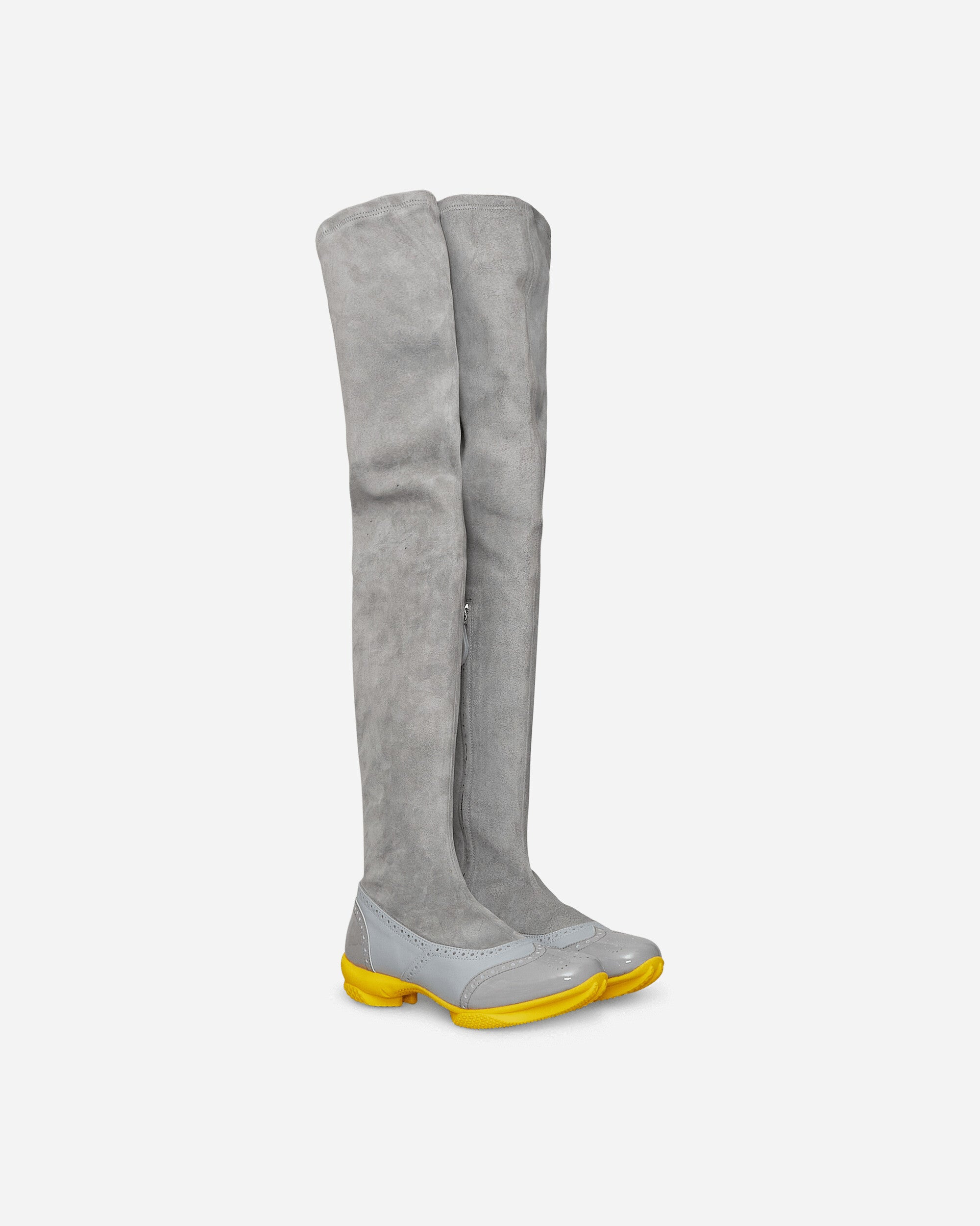 Sonia High Boots Fog Grey / Oyster Grey / Yellow - 2