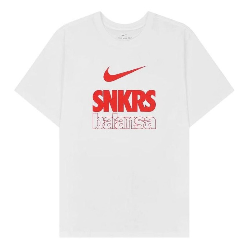 Nike x Balansa SNKRS T-Shirt 'White' CZ6367-100 - 1