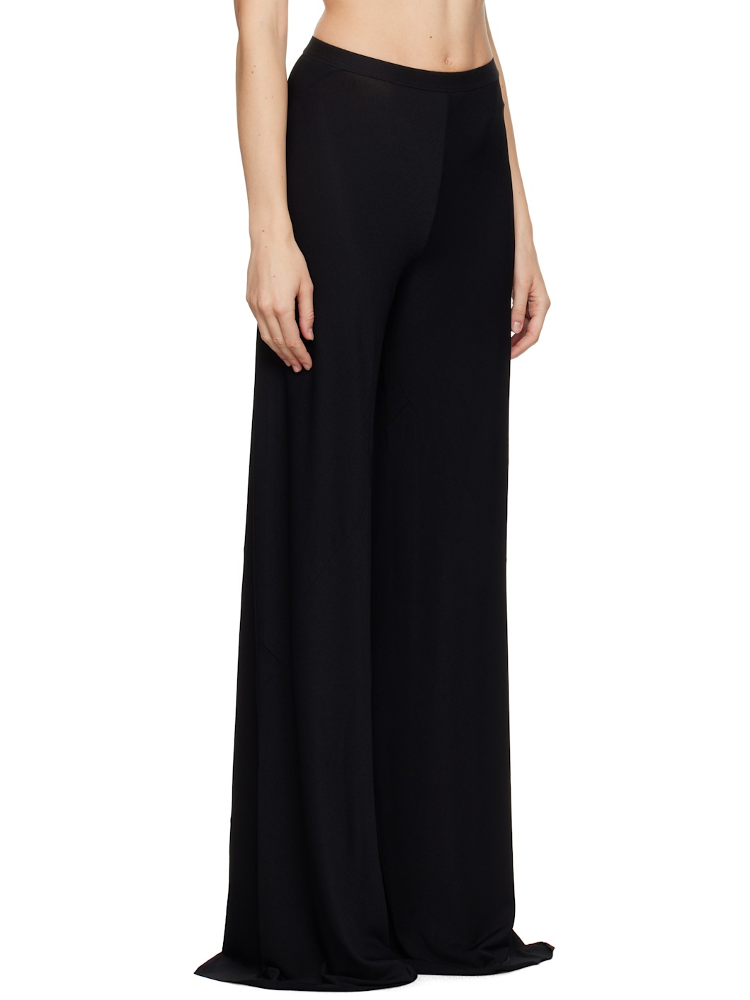 Black Porterville Farrah Bias Lounge Pants - 2