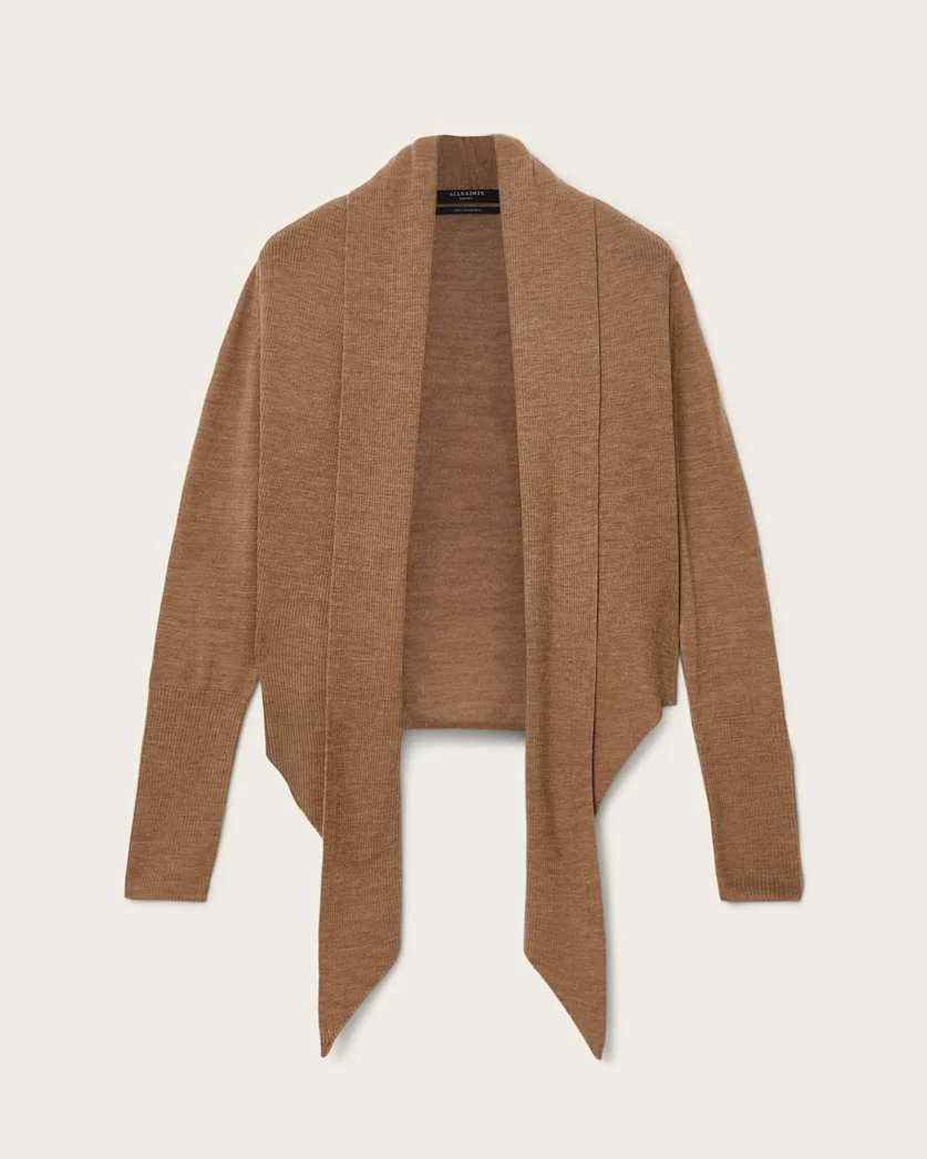 WASSON PIRATE LIGHTWEIGHT MERINO CARDIGAN - 1