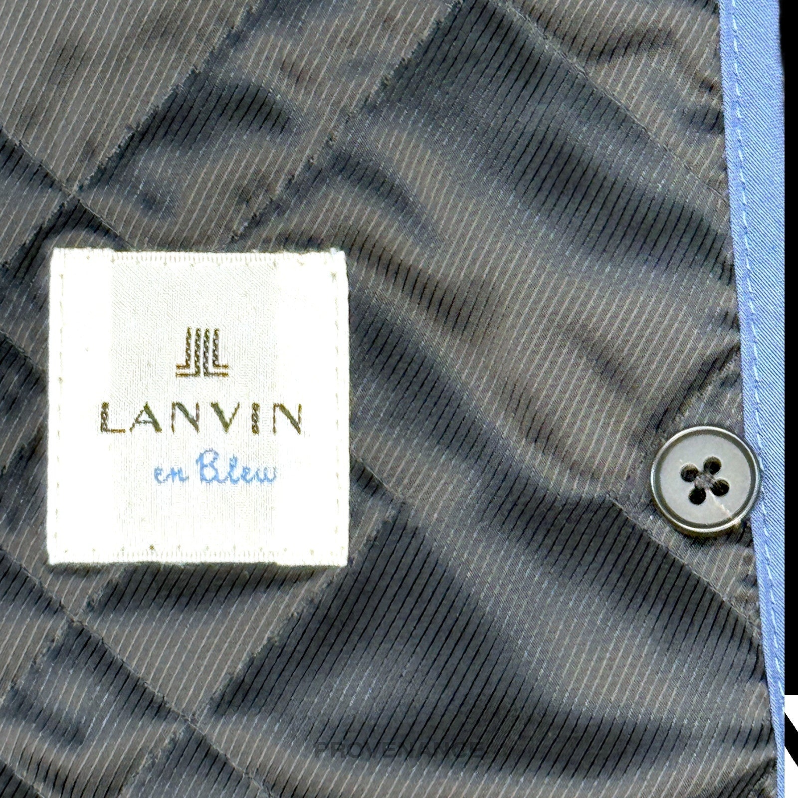 Lanvin en Bleu - Lanvin En Bleu Quilted Liner Vest - Black/Blue - 3