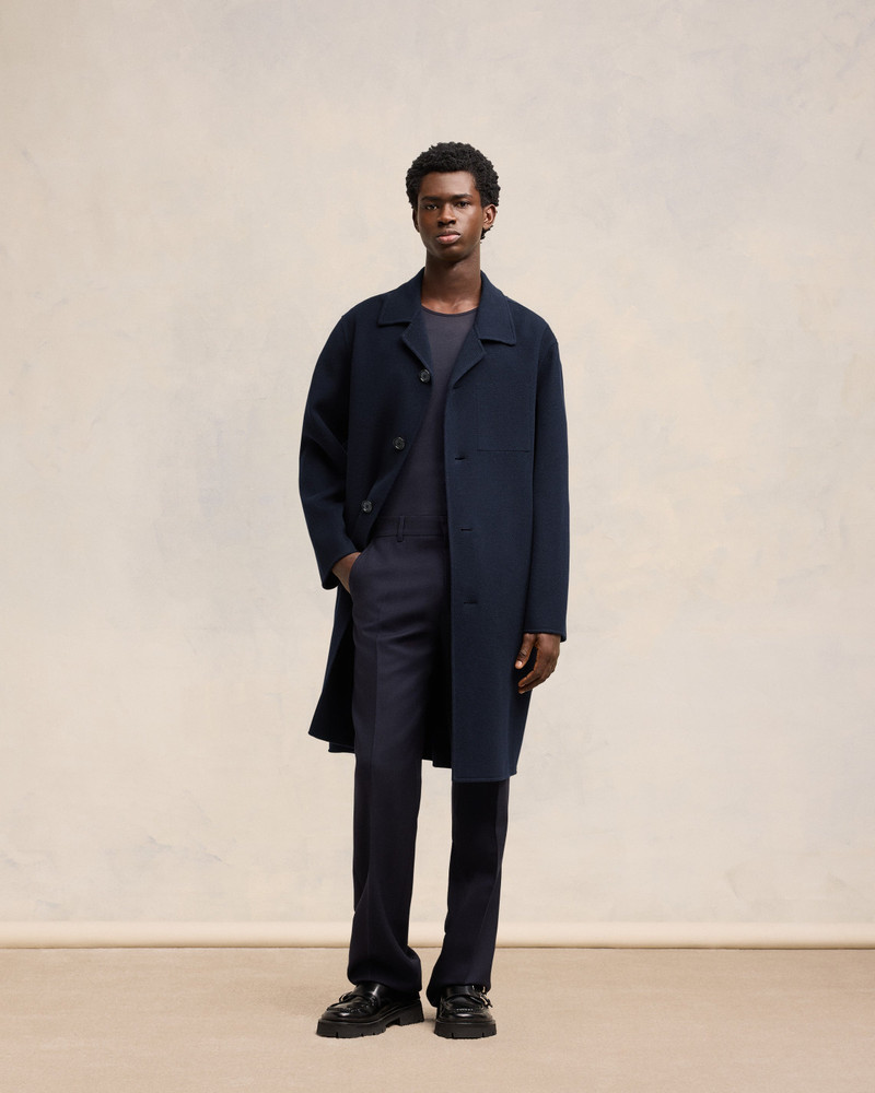 AMI Paris BELTED CAR COAT outlook