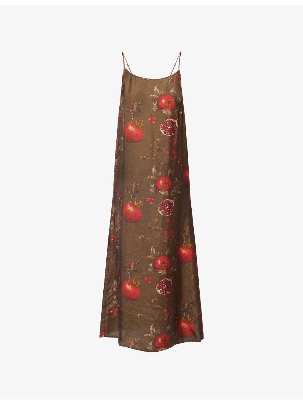 Anaya Shoulder-Straps Woven Midi Dress - 1
