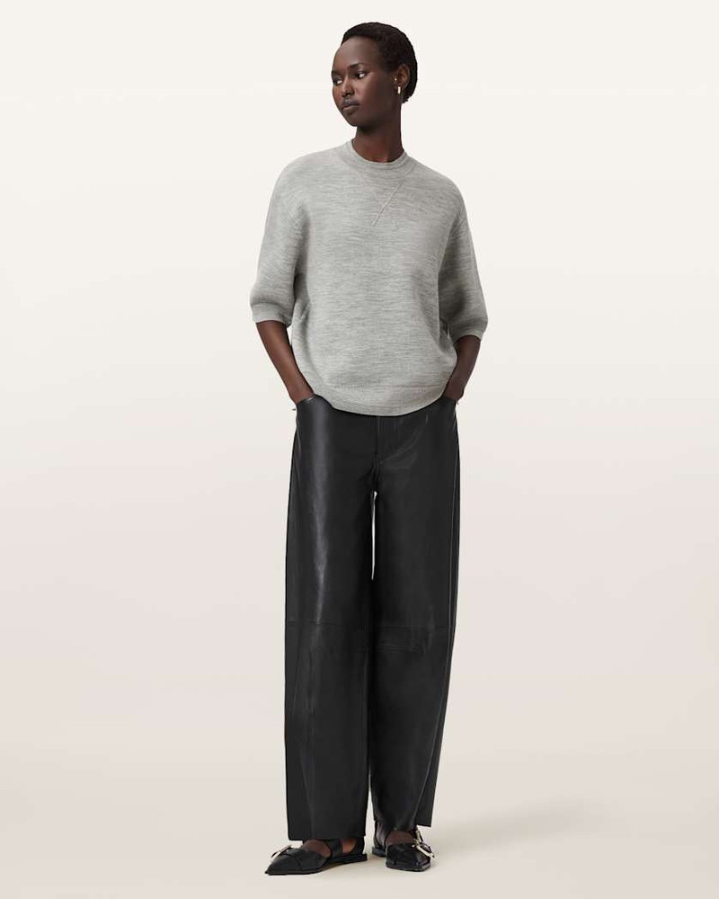 NIKA RELAXED WOOL T-SHIRT 6
