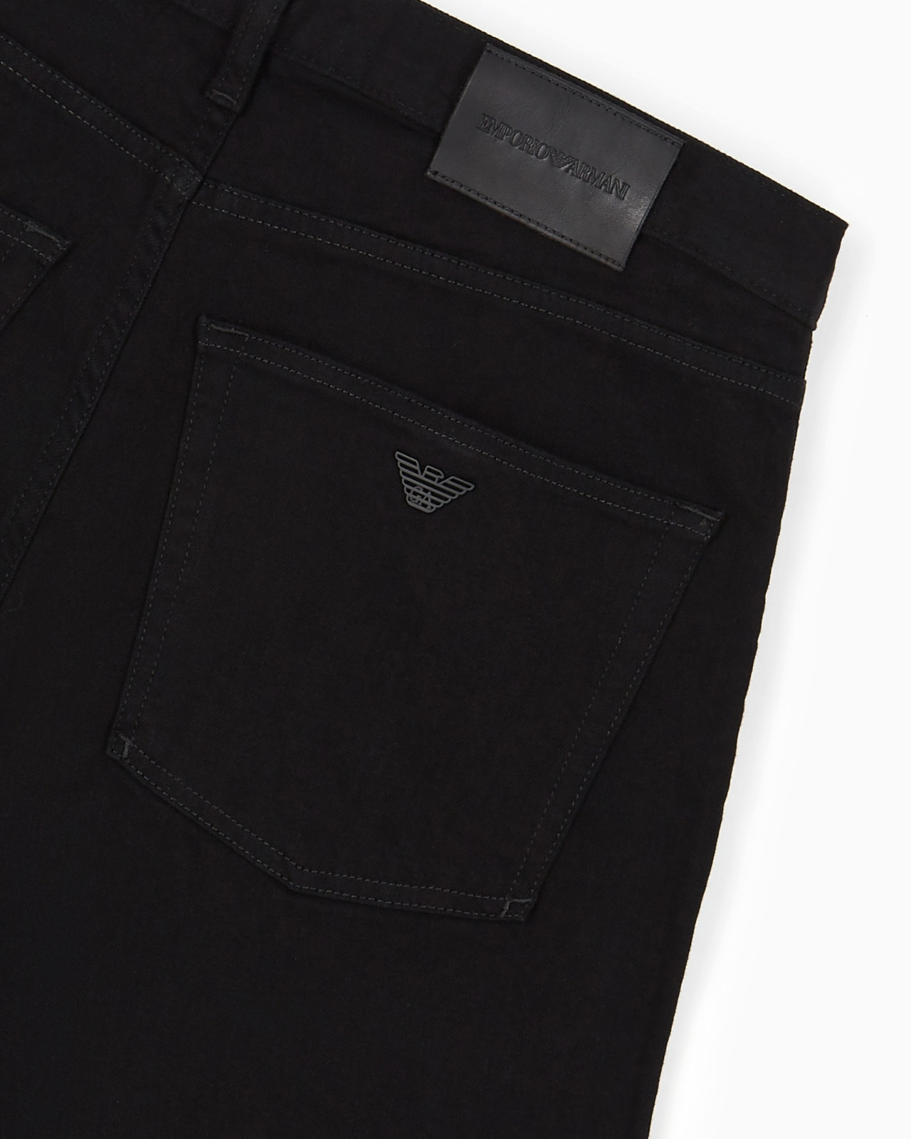J45 Regular-fit, washed twill 10.5 oz comfort-denim jeans - 6