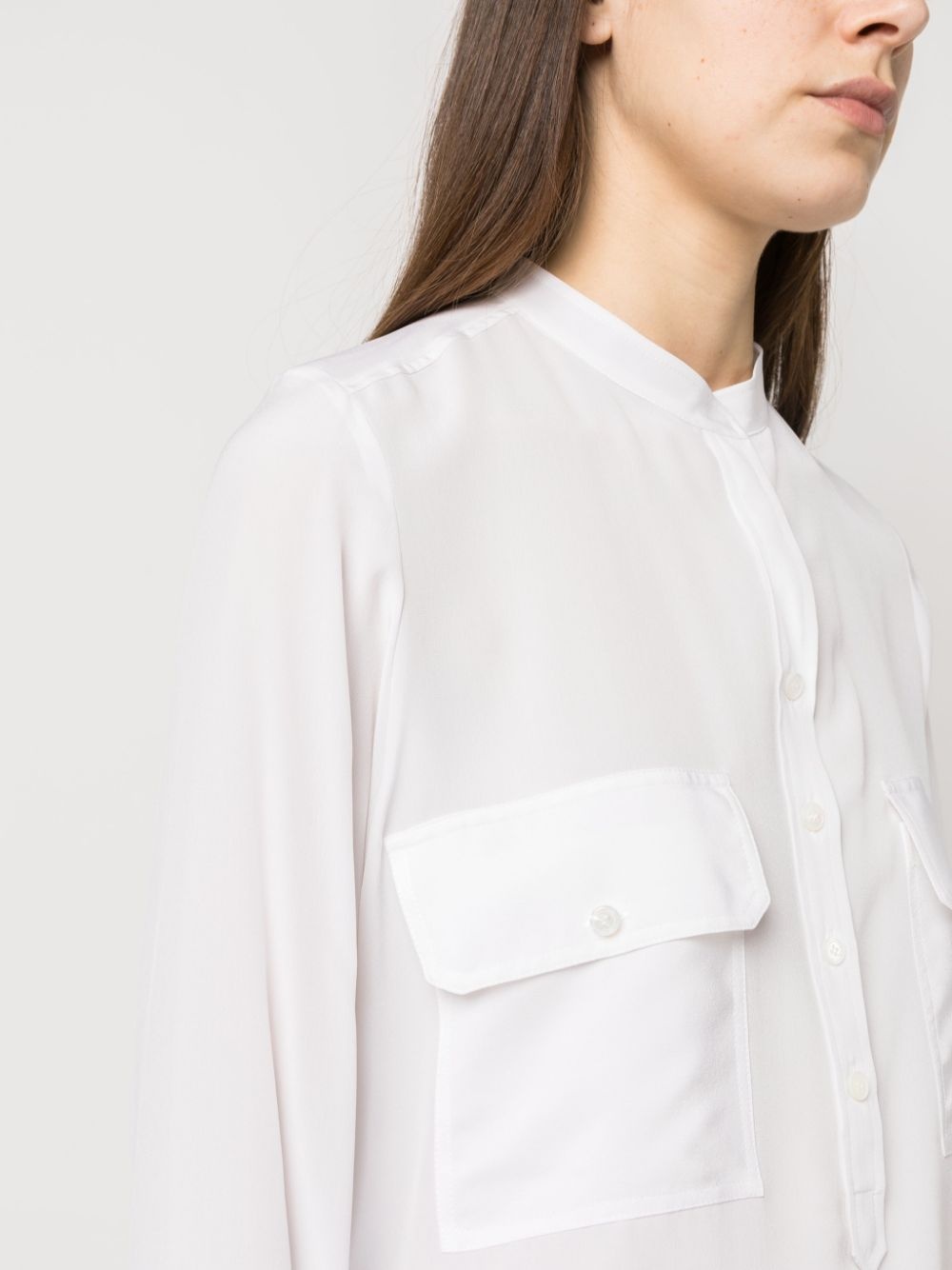 collarless shirt - 10