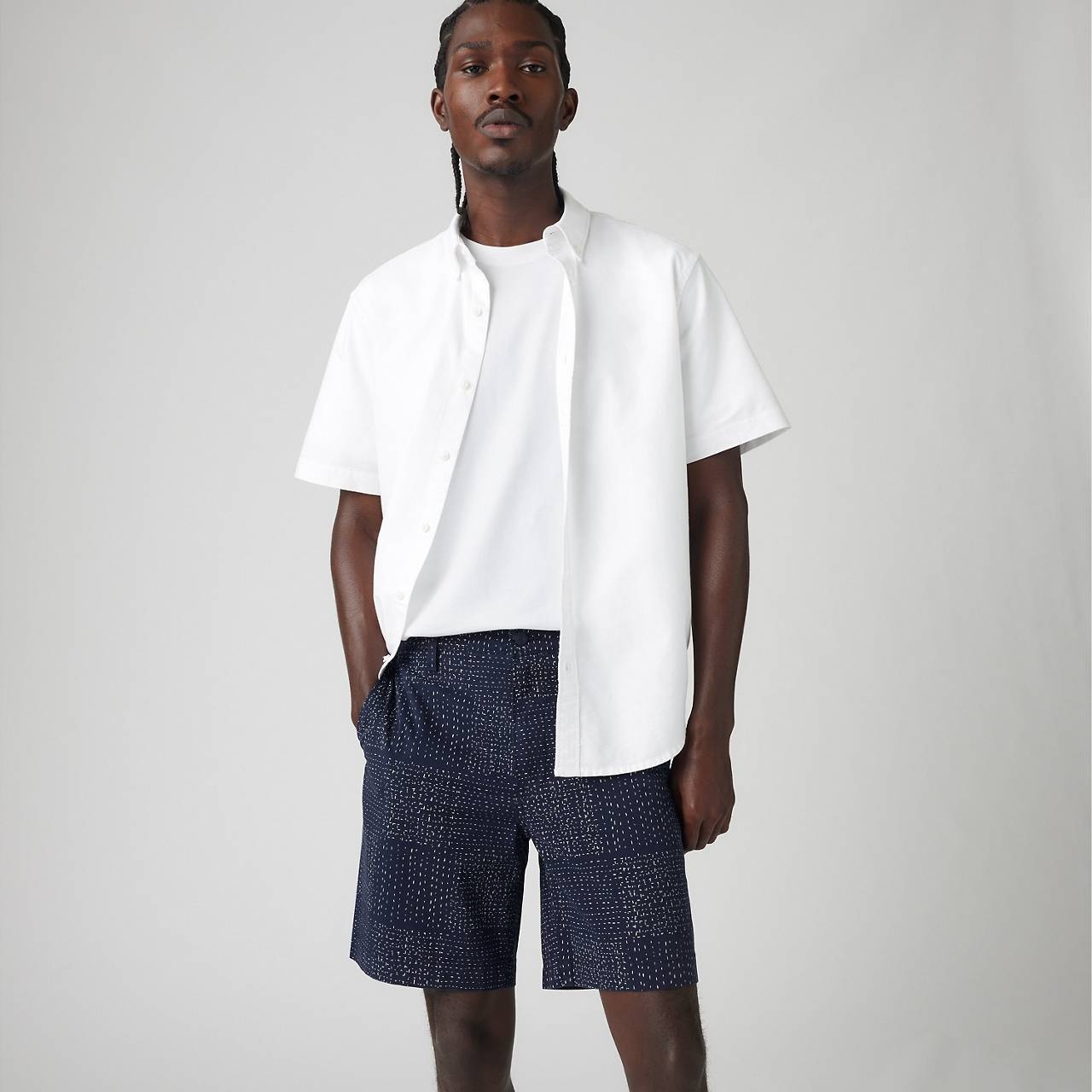 LEVI'S® XX CHINO AUTHENTIC RELAXED 8" TWILL MEN'S SHORTS - 4