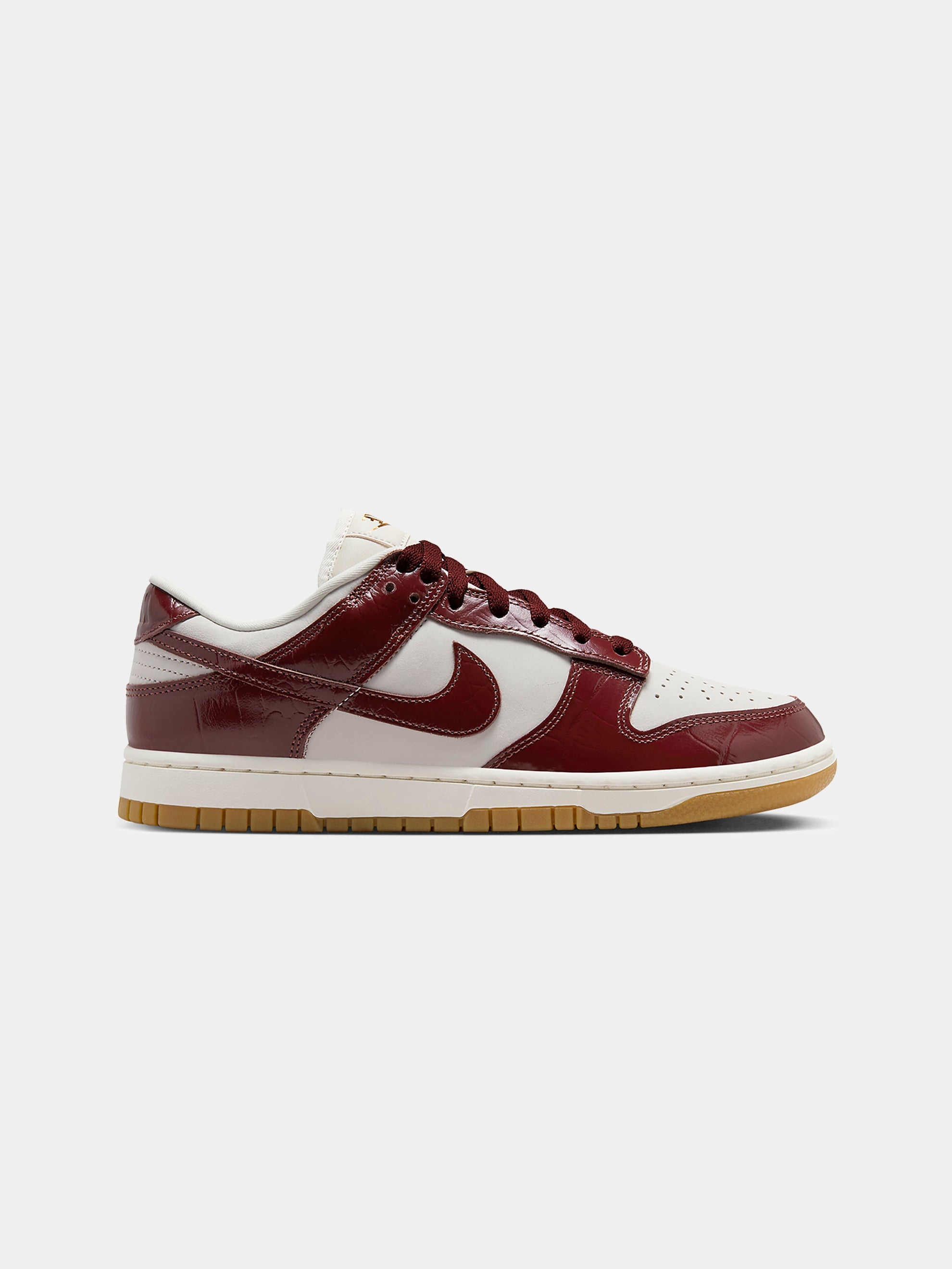 W NIKE DUNK LOW LX (PHANTOM/DARK TEAM RED/SAIL) - 1