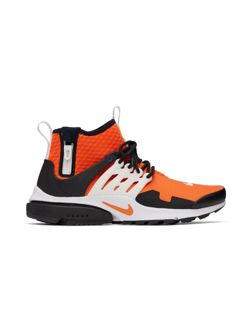 Air Presto Mid Utility 'Orange/Black/White' 스니커즈 - 1
