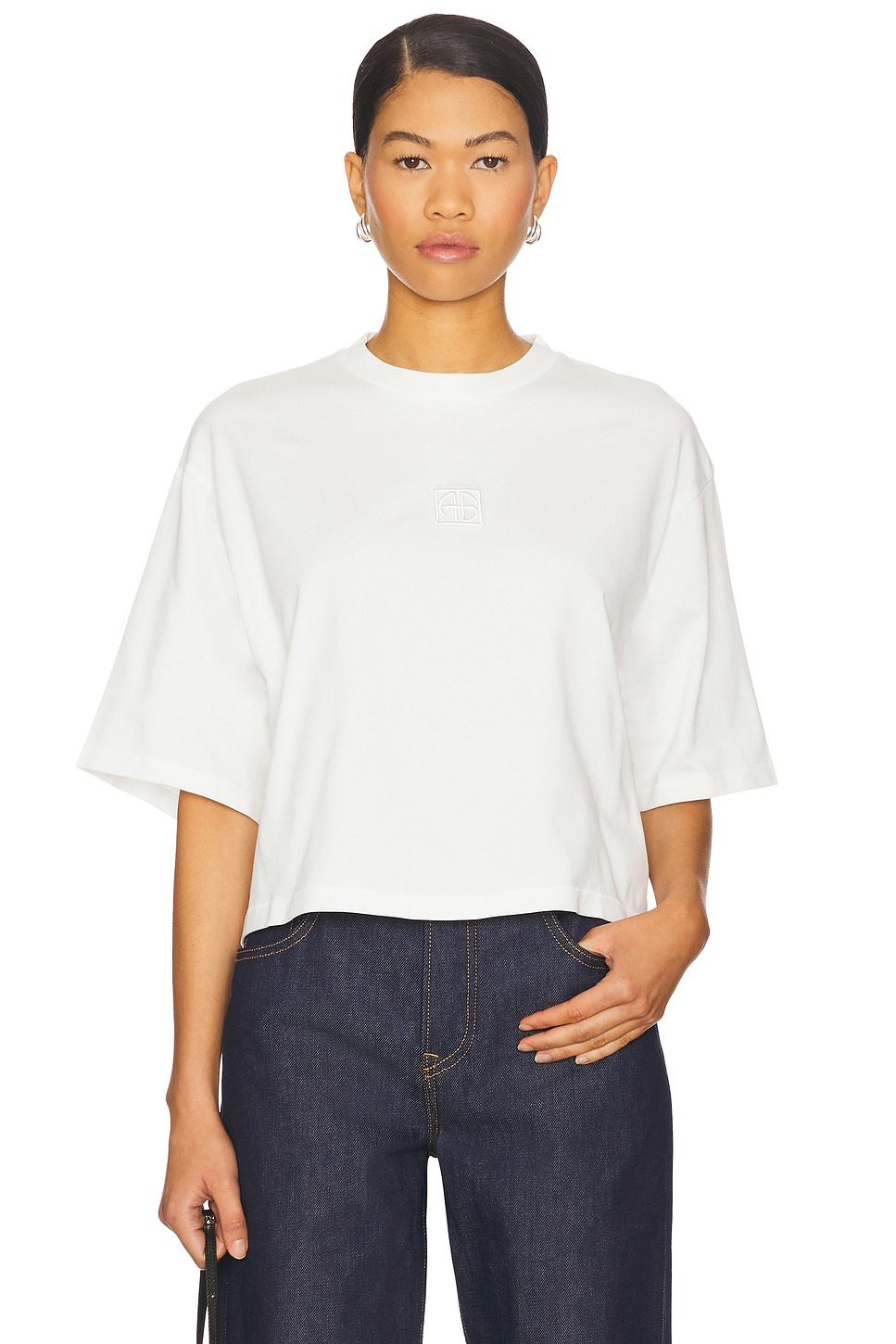 Myers Cropped Tee - 1