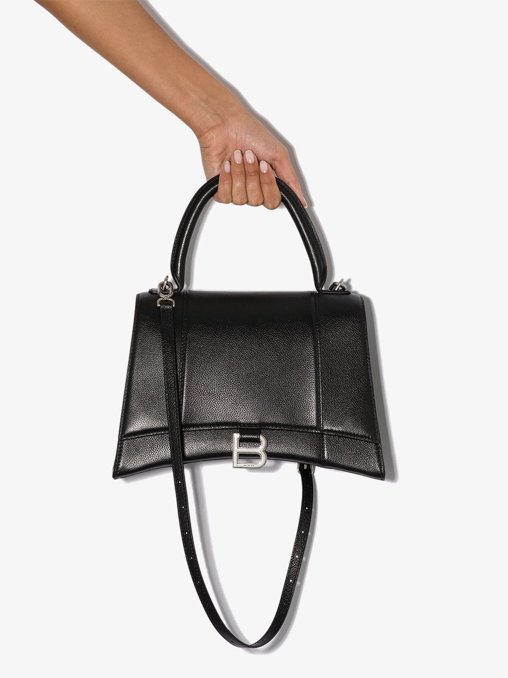 medium Hourglass shoulder bag - 4