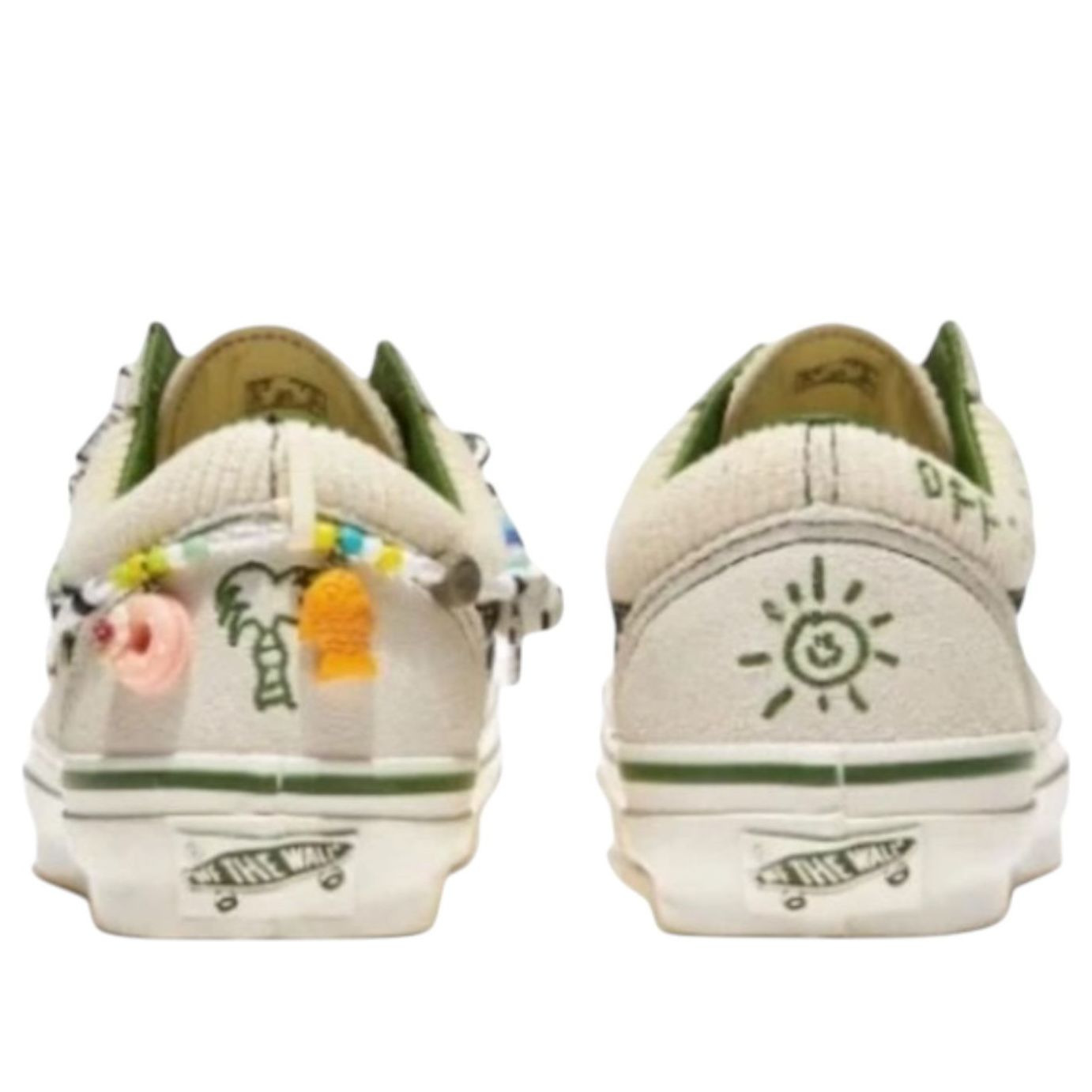 Vans x Kokona Hiraki Premium Old Skool Charms 'Cream' VN000EGYCRM - 4