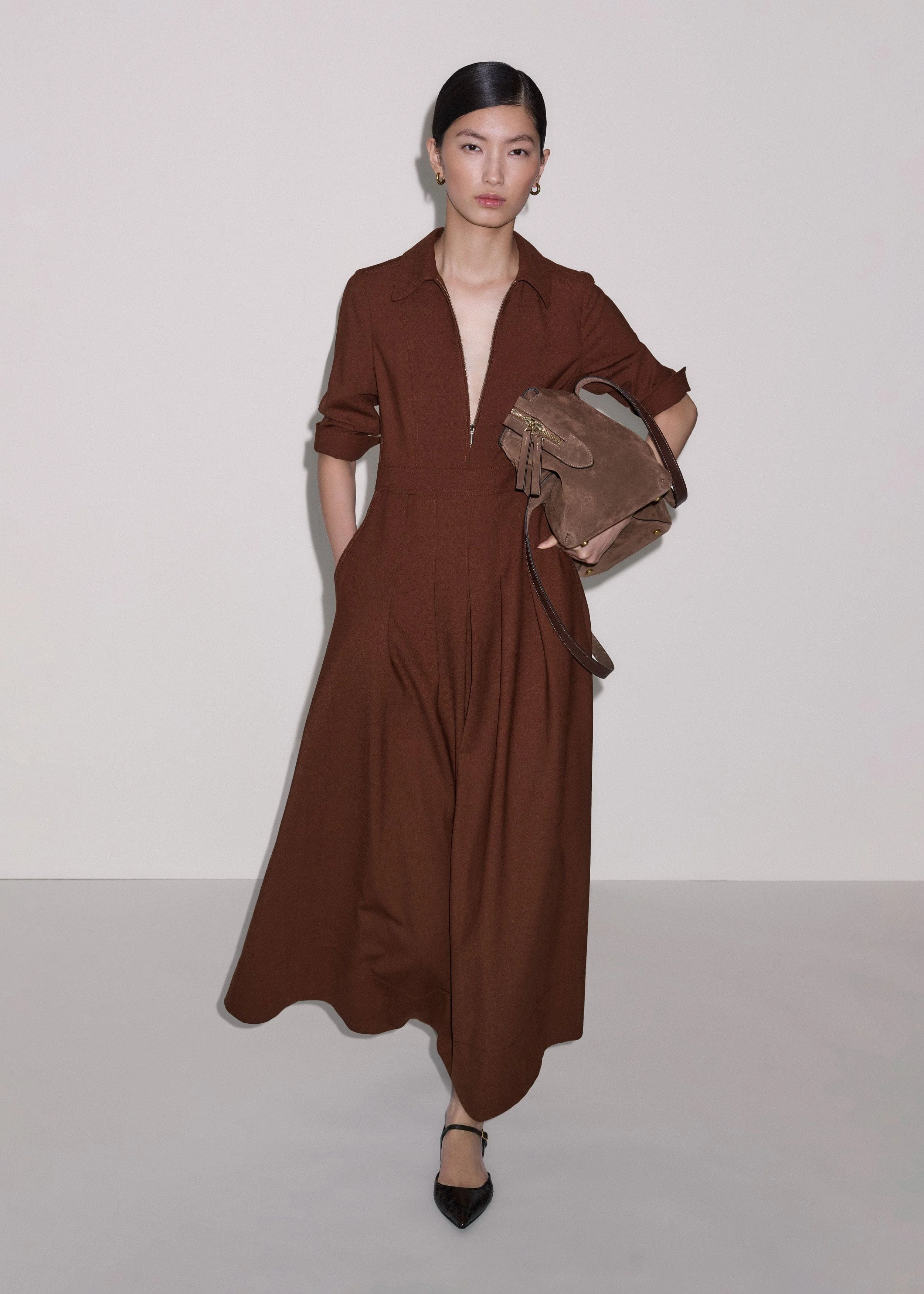 Fit + Flare Maxi Dress - 1