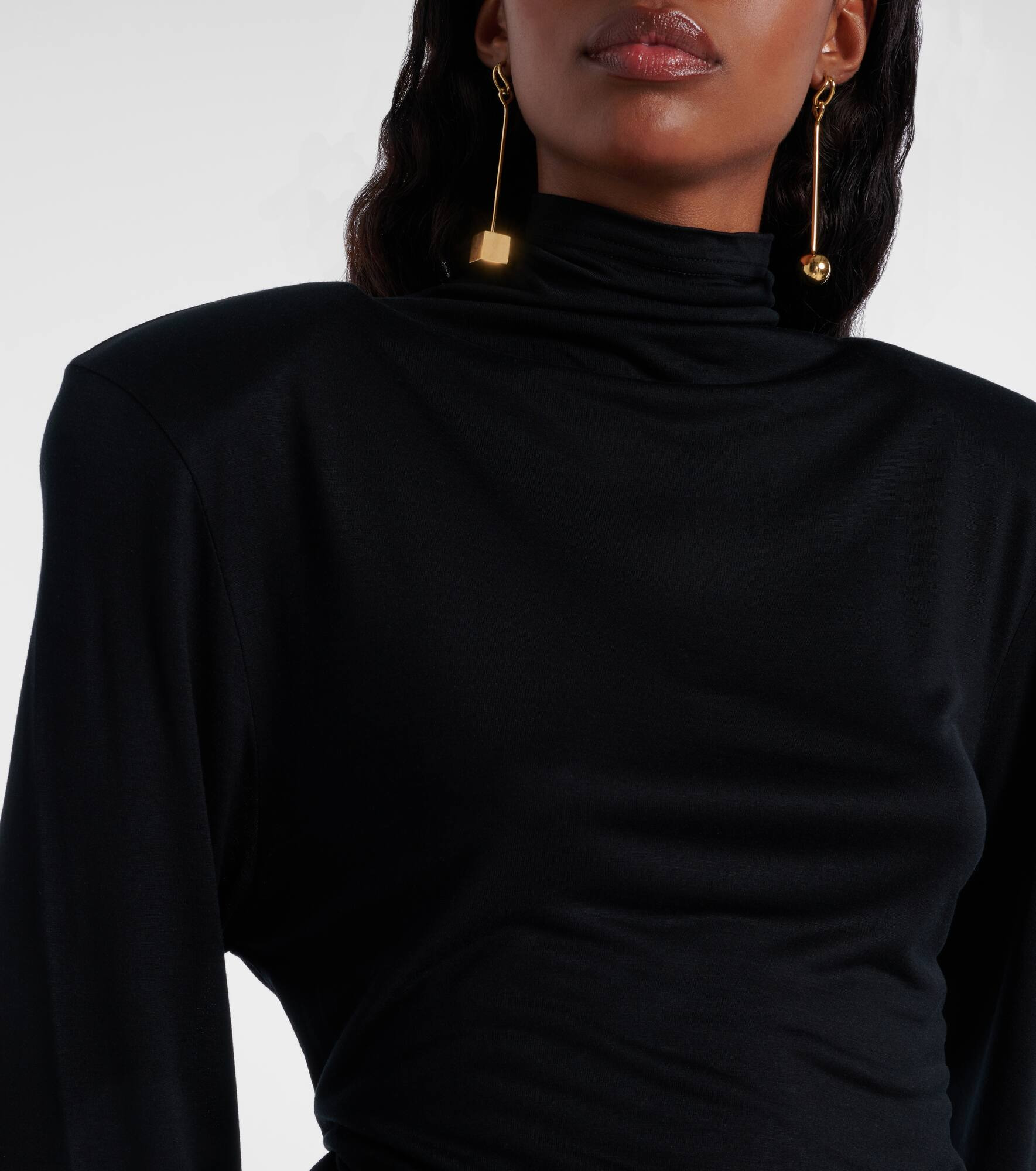Turtleneck minidress - 4