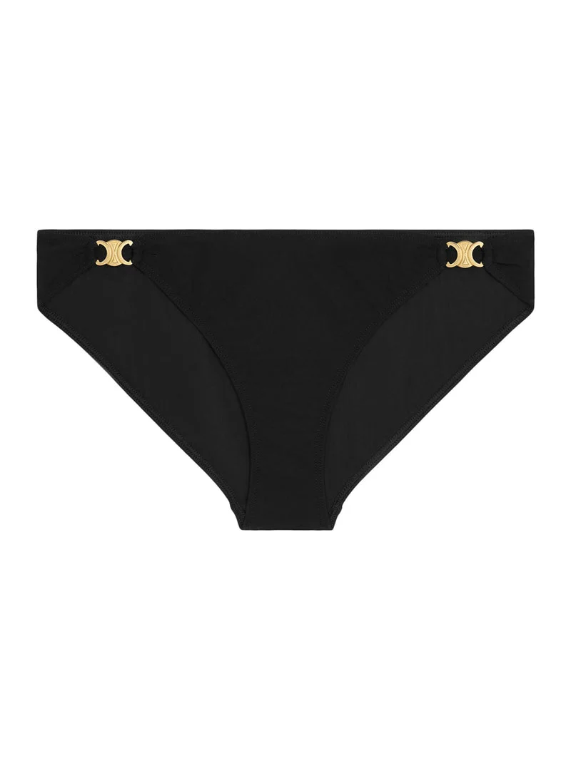 Celine Women Triomphe Swimsuit Bottom In Matte Jersey - 1