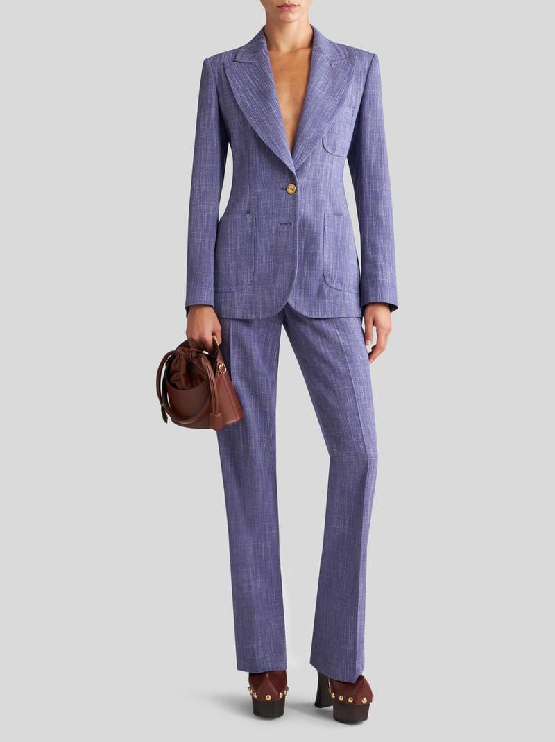 Etro SLUB FABRIC JACKET outlook