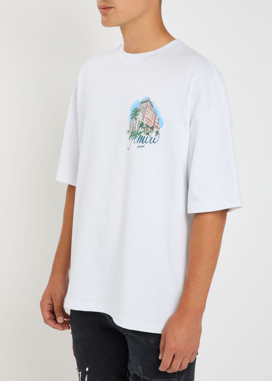Amiri Hotel Printed Cotton T-shirt - 2