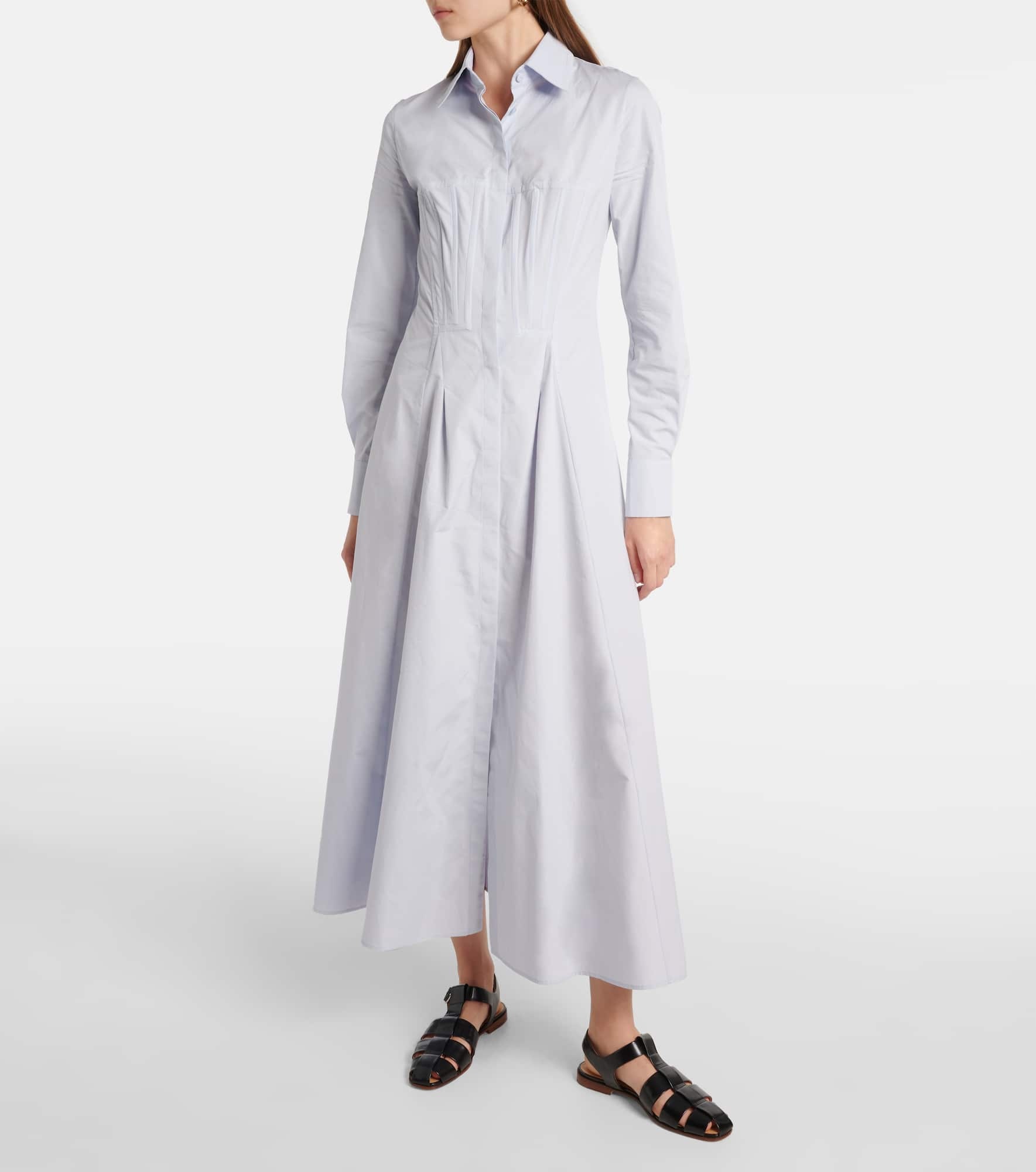 Eugene cotton shirt dress - 2
