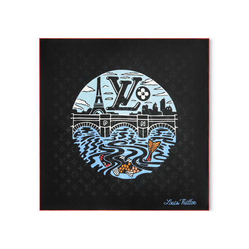 LV City Stamp Bandana 1