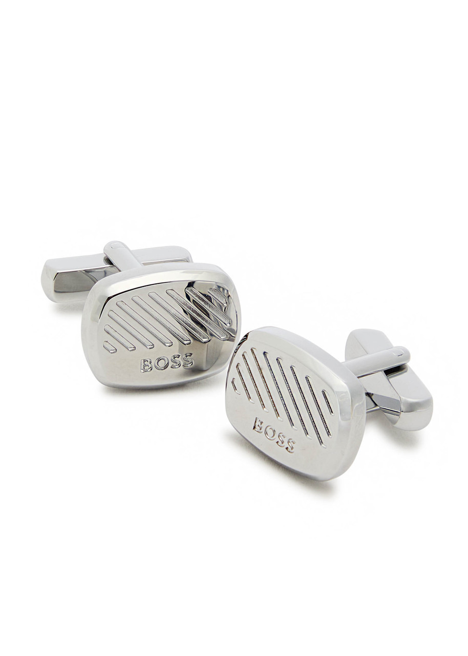 Boss Casing Logo-engraved Cufflinks - 2