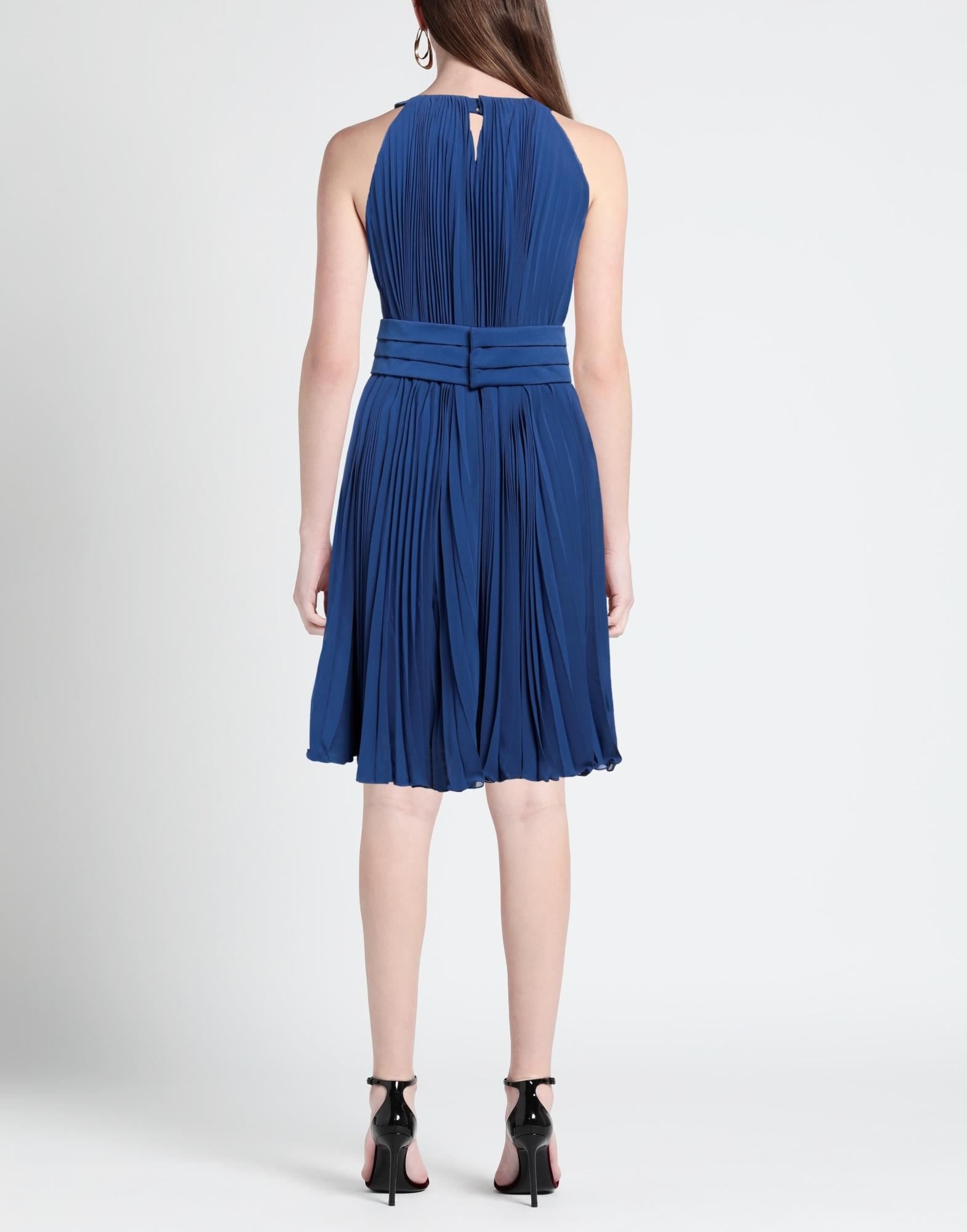 Blue Women's Elegant Dress - 3