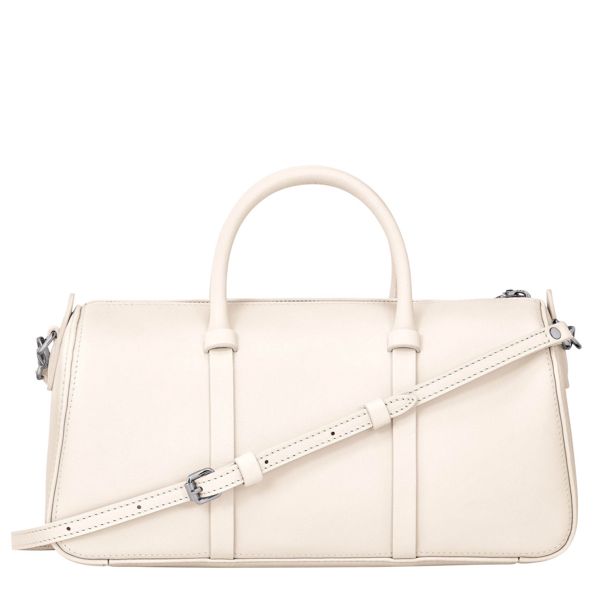 Daylong M Handbag Ecru - Leather - 4