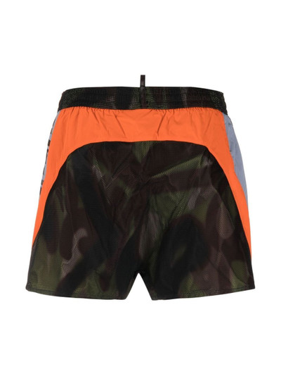 DSQUARED2 graffiti-print swim shorts outlook